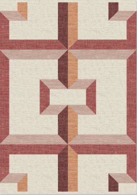 Paulig Teppich Woven Art Design 101-12 Handweb Teppich 
